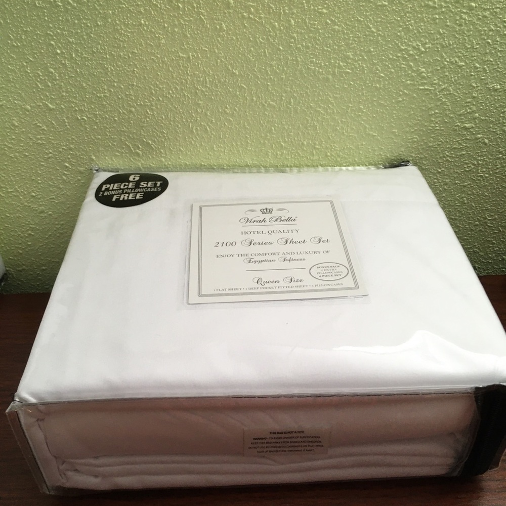 2100 Thread Count White in 3 Sizes